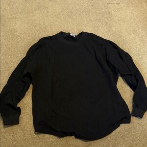 PINK Victoria's Secret Black Sweatshirt